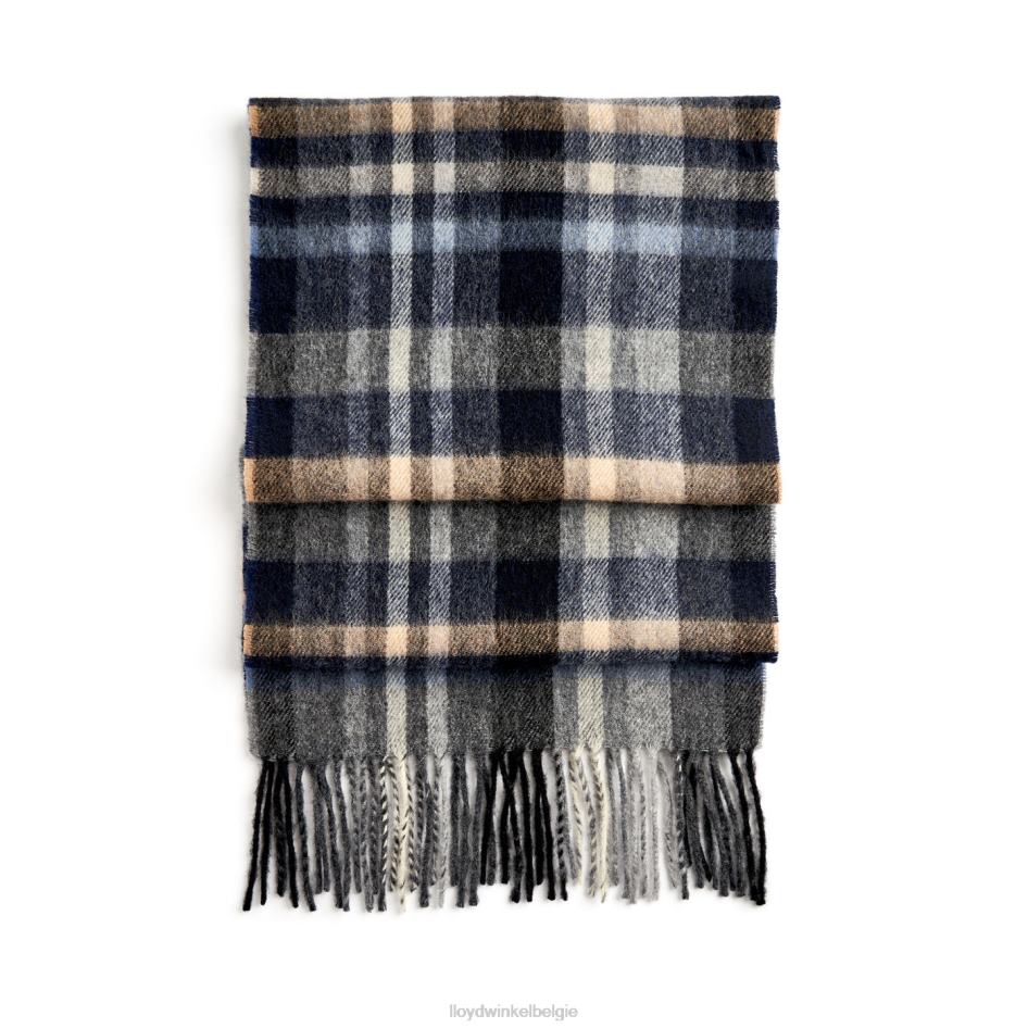 wollen/kasjmier sjaal Heren LLOYD blauw accessoires ZJ6BL694