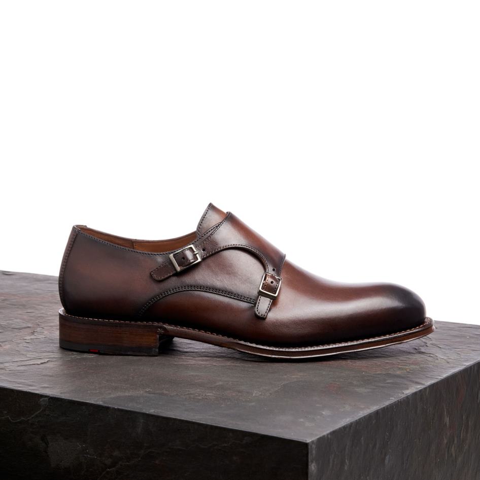 waarschuwer Heren LLOYD bruin schoenen ZJ6BL147