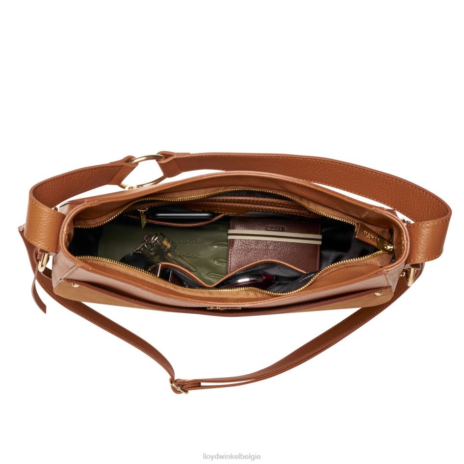 hobo-tas vrouwen LLOYD bruin accessoires ZJ6BL1286