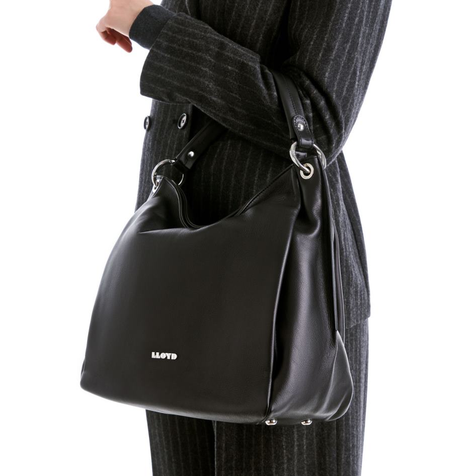 hobo tas vrouwen LLOYD zwart accessoires ZJ6BL1290