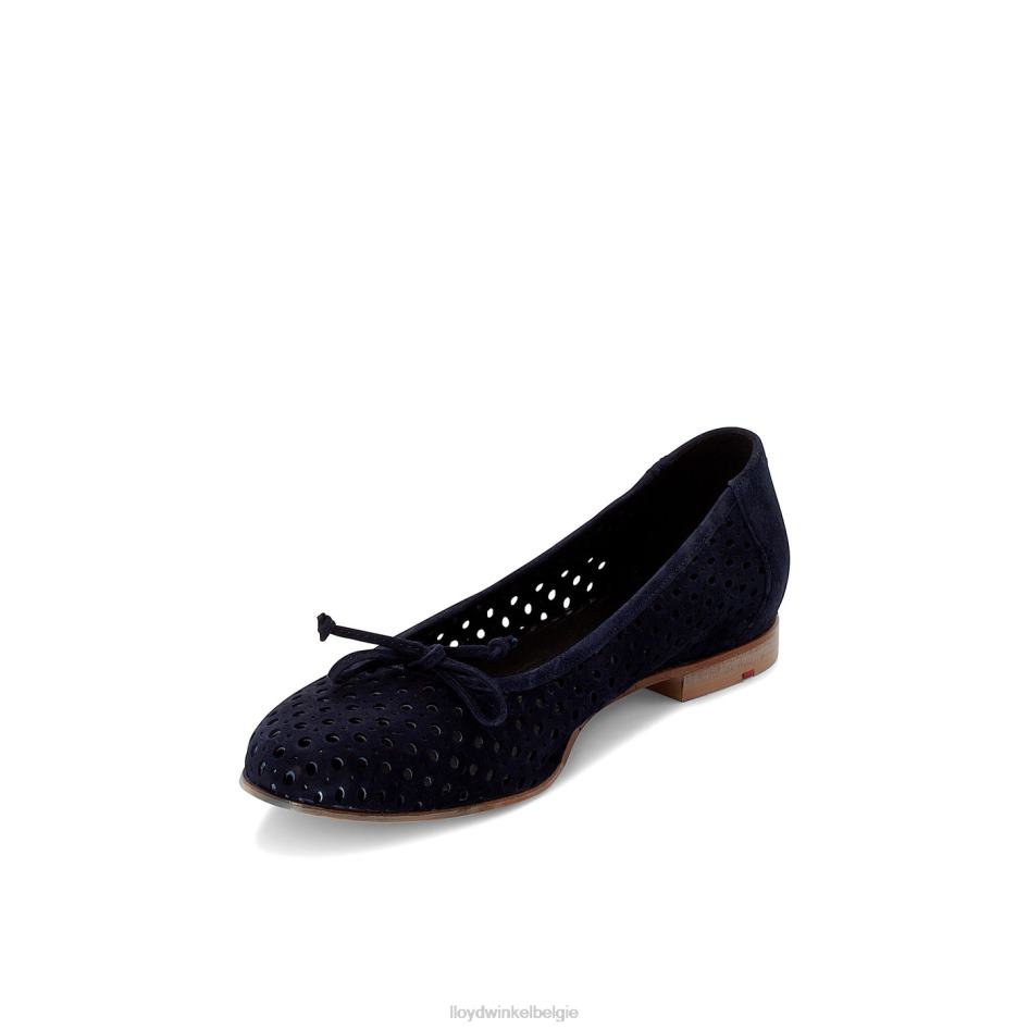 ballerina vrouwen LLOYD blauw schoenen ZJ6BL1137