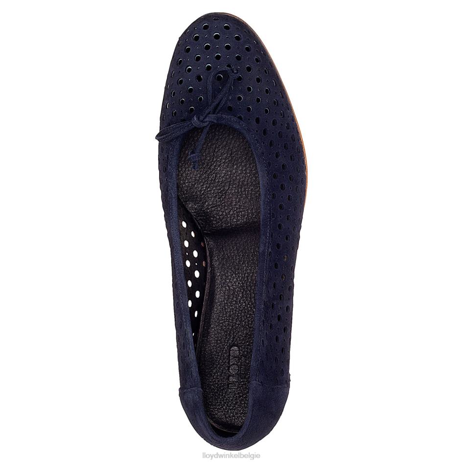 ballerina vrouwen LLOYD blauw schoenen ZJ6BL1137
