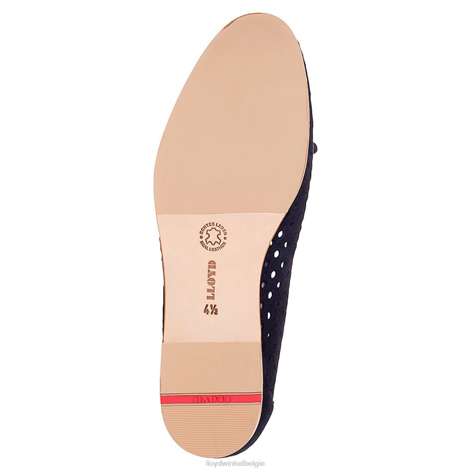 ballerina vrouwen LLOYD blauw schoenen ZJ6BL1137