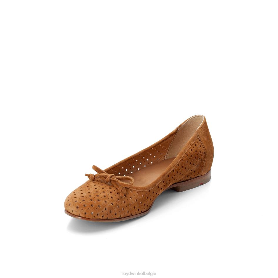 ballerina vrouwen LLOYD bruin schoenen ZJ6BL1144