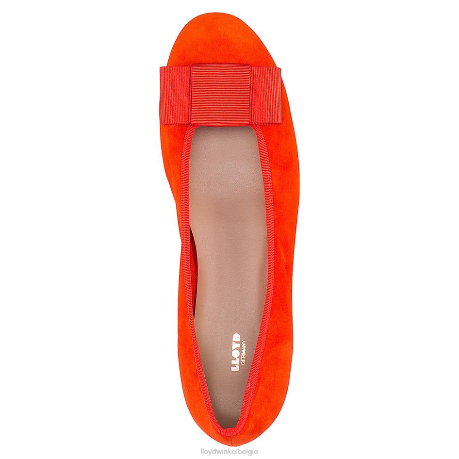 ballerina vrouwen LLOYD rood schoenen ZJ6BL1146