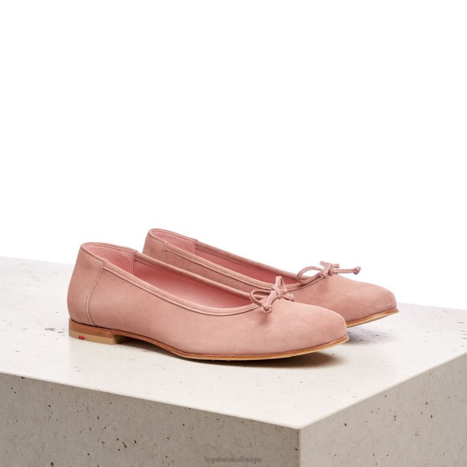 leren ballerina vrouwen LLOYD beige schoenen ZJ6BL1258