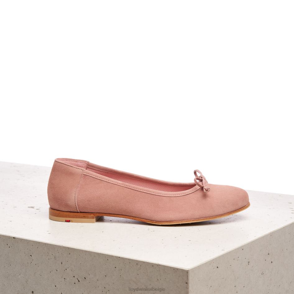 leren ballerina vrouwen LLOYD beige schoenen ZJ6BL1258