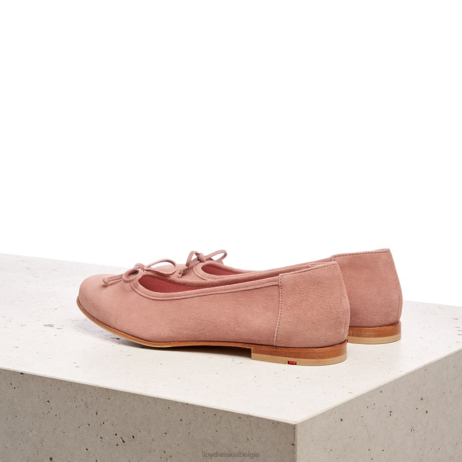 leren ballerina vrouwen LLOYD beige schoenen ZJ6BL1258