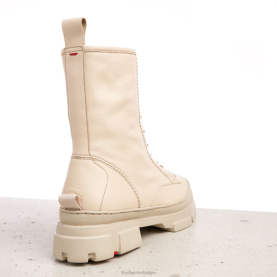 Enkellaarsjes met vetersluiting vrouwen LLOYD beige schoenen ZJ6BL936