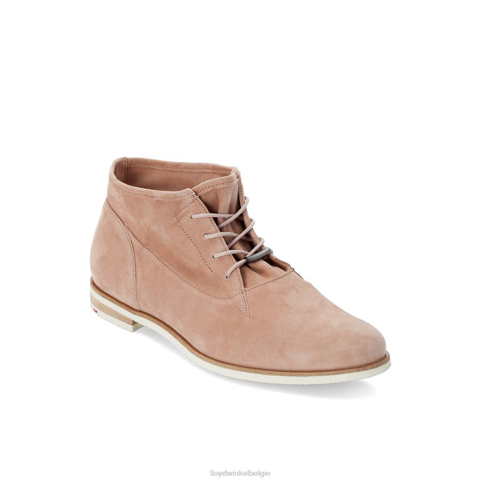 Enkellaarsjes met vetersluiting vrouwen LLOYD beige schoenen ZJ6BL991
