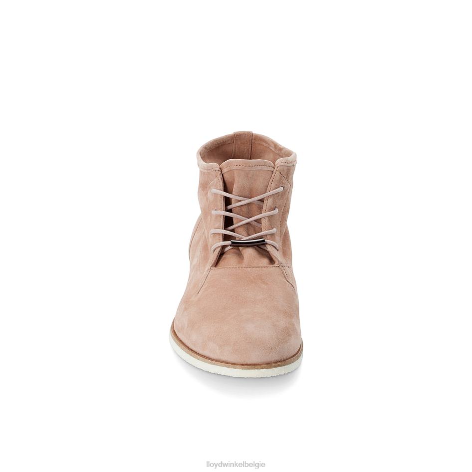 Enkellaarsjes met vetersluiting vrouwen LLOYD beige schoenen ZJ6BL991
