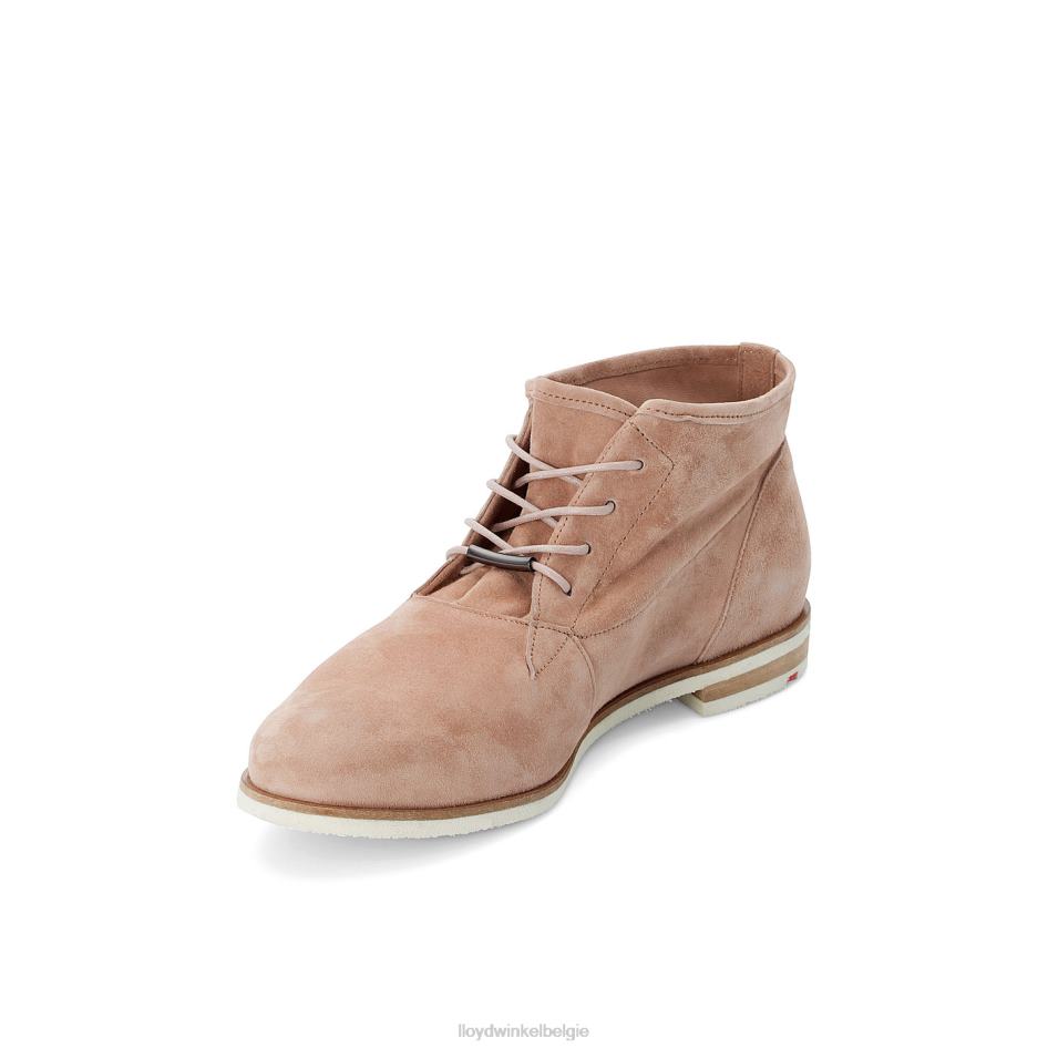Enkellaarsjes met vetersluiting vrouwen LLOYD beige schoenen ZJ6BL991