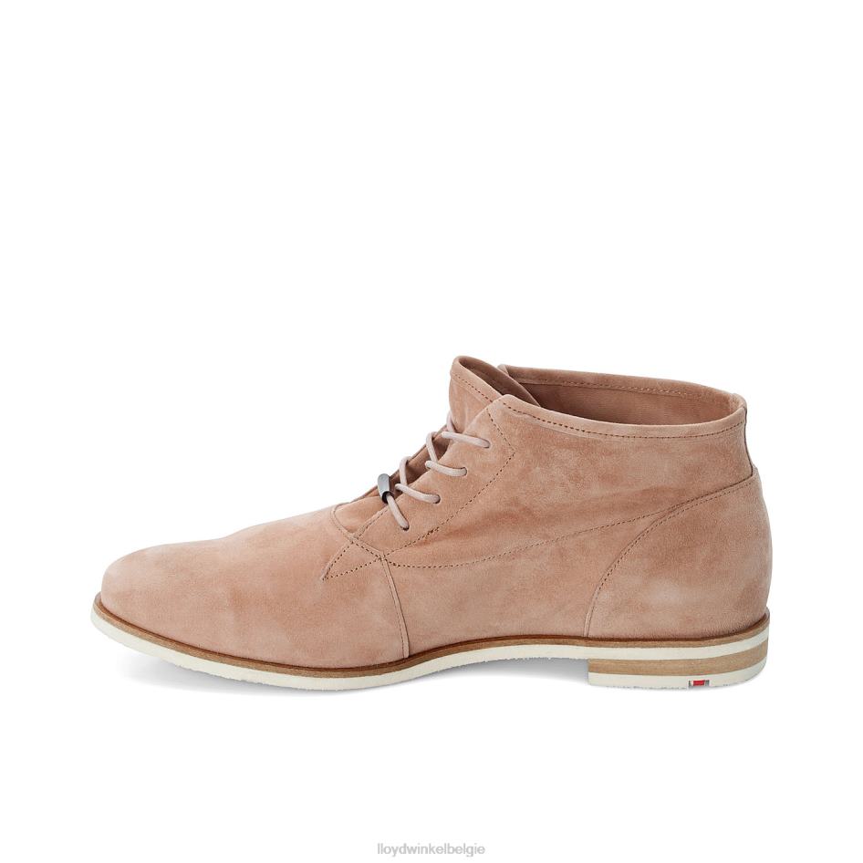 Enkellaarsjes met vetersluiting vrouwen LLOYD beige schoenen ZJ6BL991