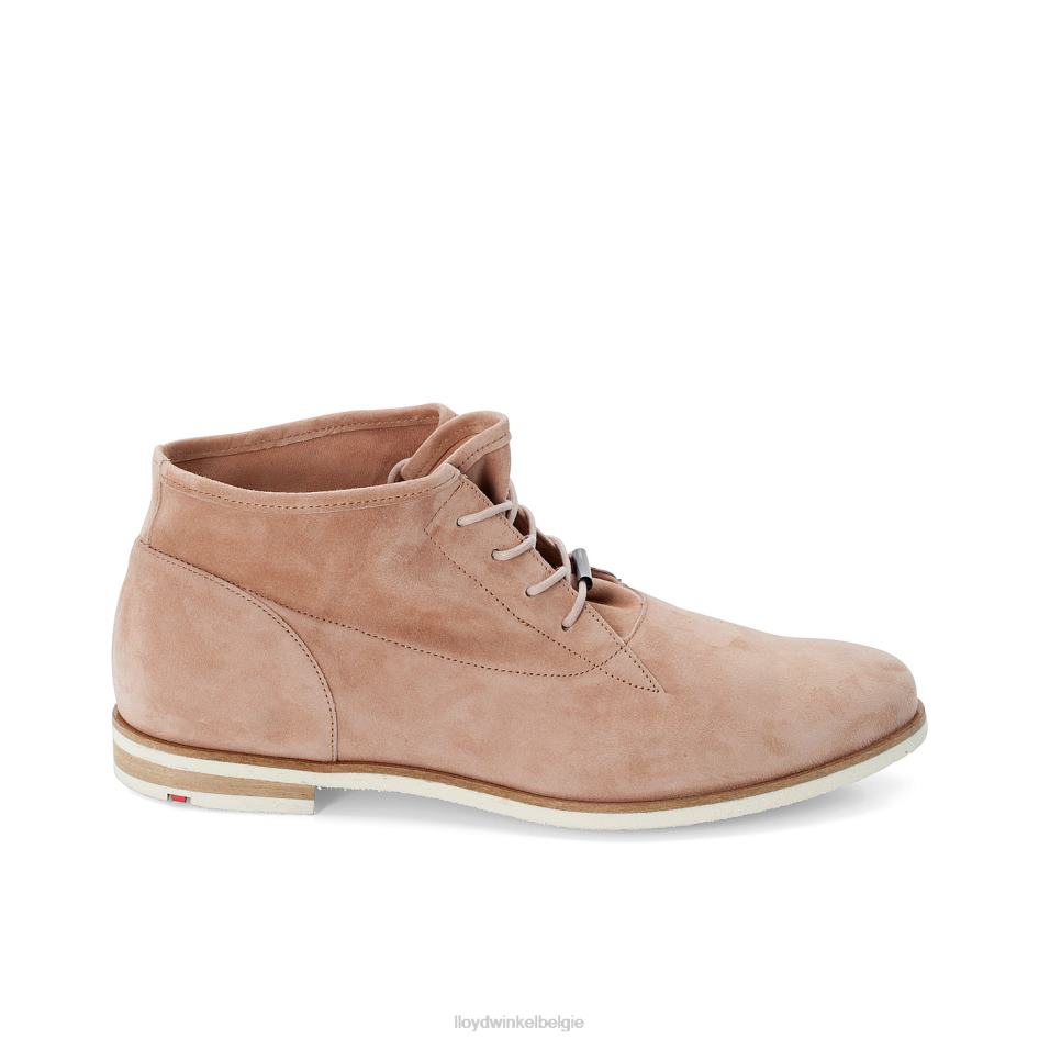 Enkellaarsjes met vetersluiting vrouwen LLOYD beige schoenen ZJ6BL991