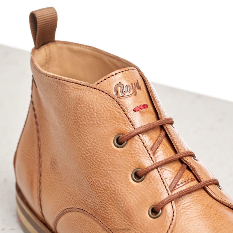 Enkellaarsjes met vetersluiting vrouwen LLOYD bruin schoenen ZJ6BL994