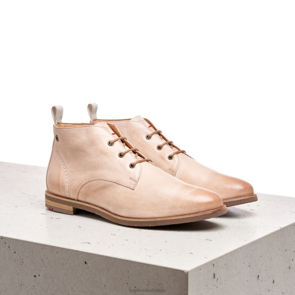 Enkellaarsjes met vetersluiting vrouwen LLOYD roze schoenen ZJ6BL995