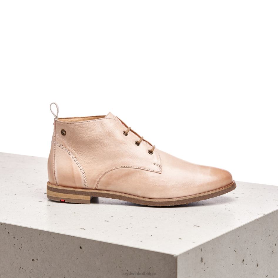 Enkellaarsjes met vetersluiting vrouwen LLOYD roze schoenen ZJ6BL995