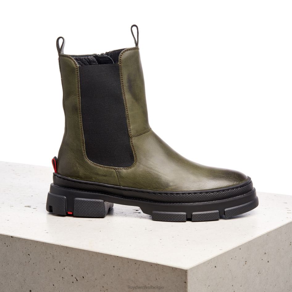 Enkellaarsjes van glad leer vrouwen LLOYD groente schoenen ZJ6BL930