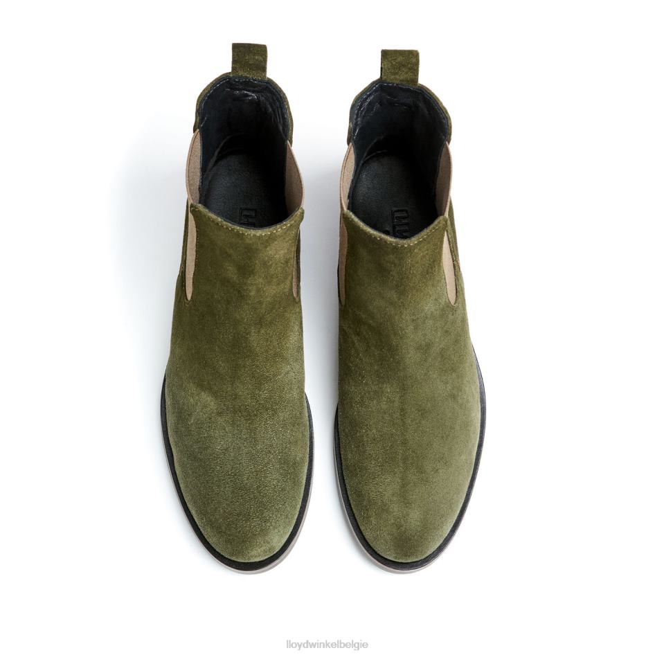 Ruwe leren instaplaarzen vrouwen LLOYD groente schoenen ZJ6BL935