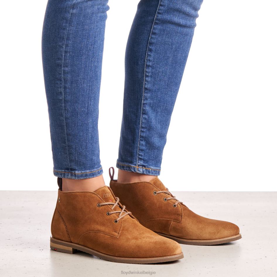 ademende enkellaarsjes vrouwen LLOYD bruin schoenen ZJ6BL874