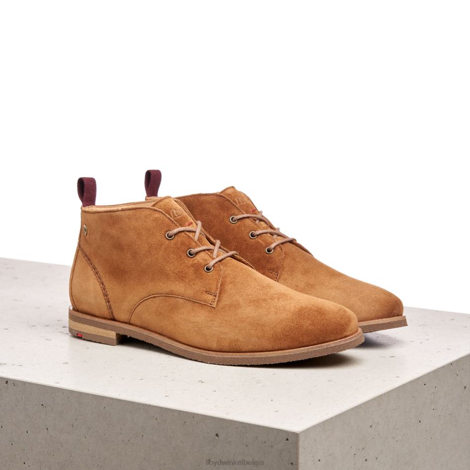 ademende enkellaarsjes vrouwen LLOYD bruin schoenen ZJ6BL874
