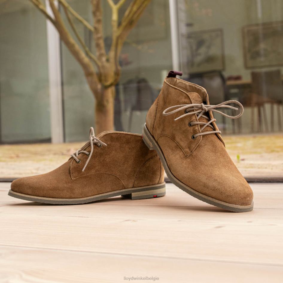 ademende enkellaarsjes vrouwen LLOYD bruin schoenen ZJ6BL874