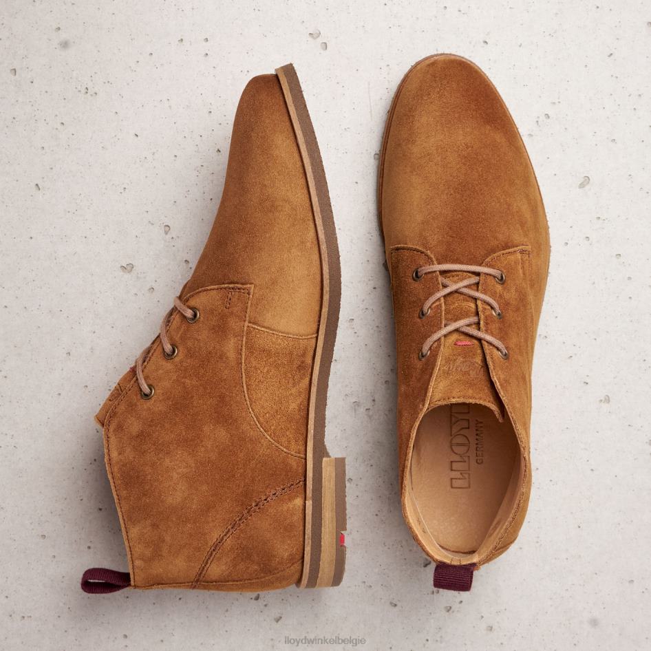 ademende enkellaarsjes vrouwen LLOYD bruin schoenen ZJ6BL874