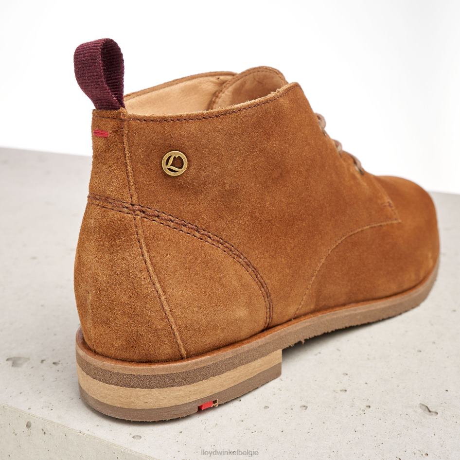 ademende enkellaarsjes vrouwen LLOYD bruin schoenen ZJ6BL874