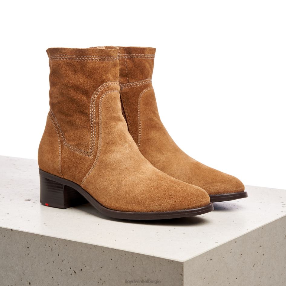 ademende enkellaarsjes vrouwen LLOYD bruin schoenen ZJ6BL962