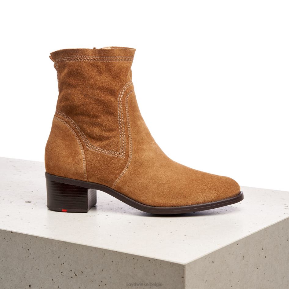 ademende enkellaarsjes vrouwen LLOYD bruin schoenen ZJ6BL962