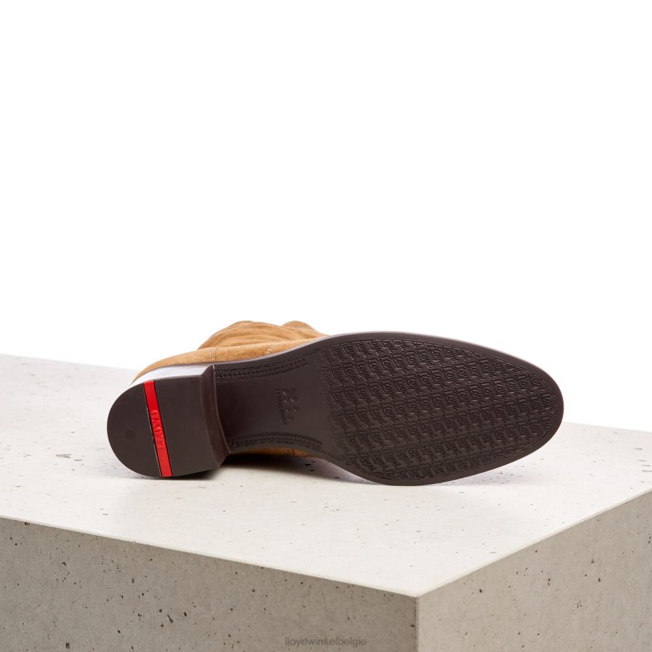 ademende enkellaarsjes vrouwen LLOYD bruin schoenen ZJ6BL962