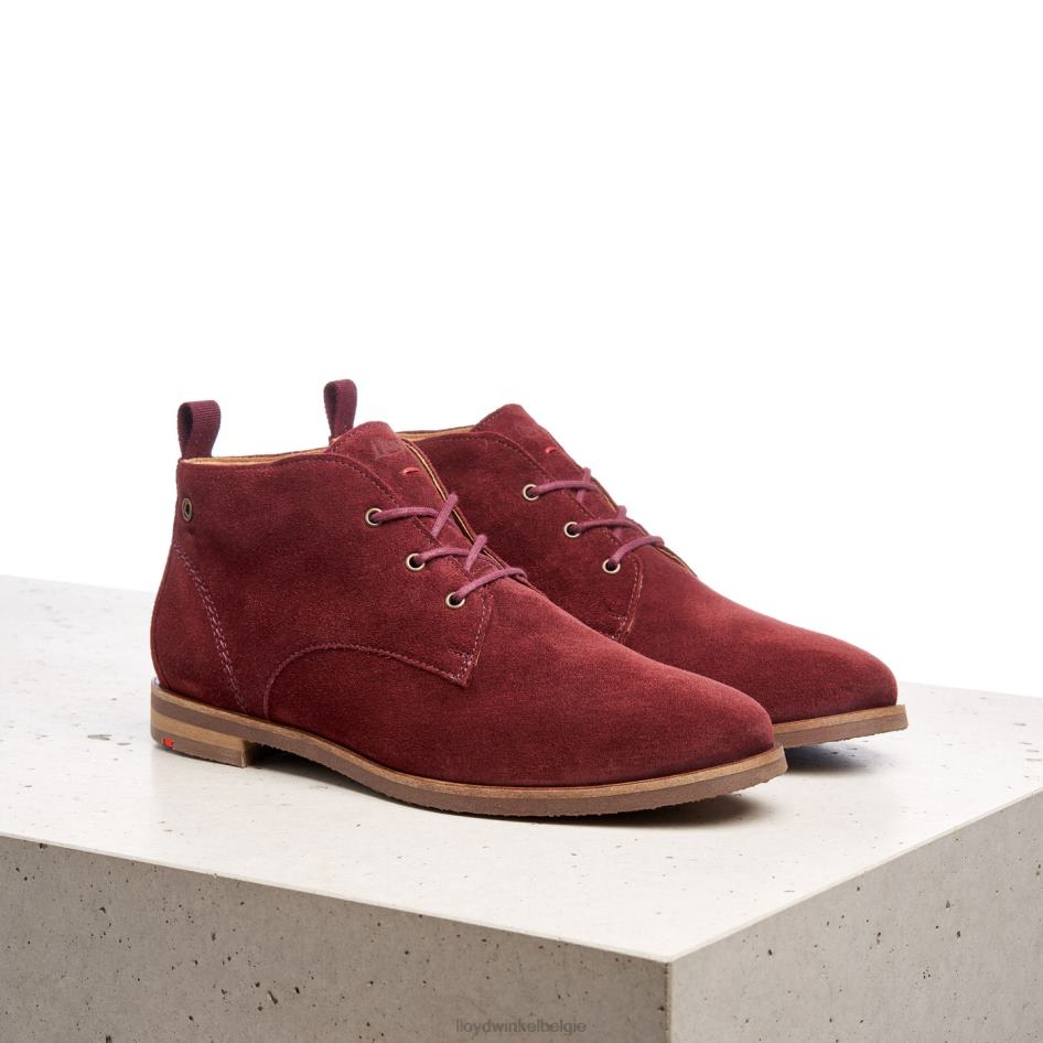 ademende enkellaarsjes vrouwen LLOYD rood schoenen ZJ6BL972