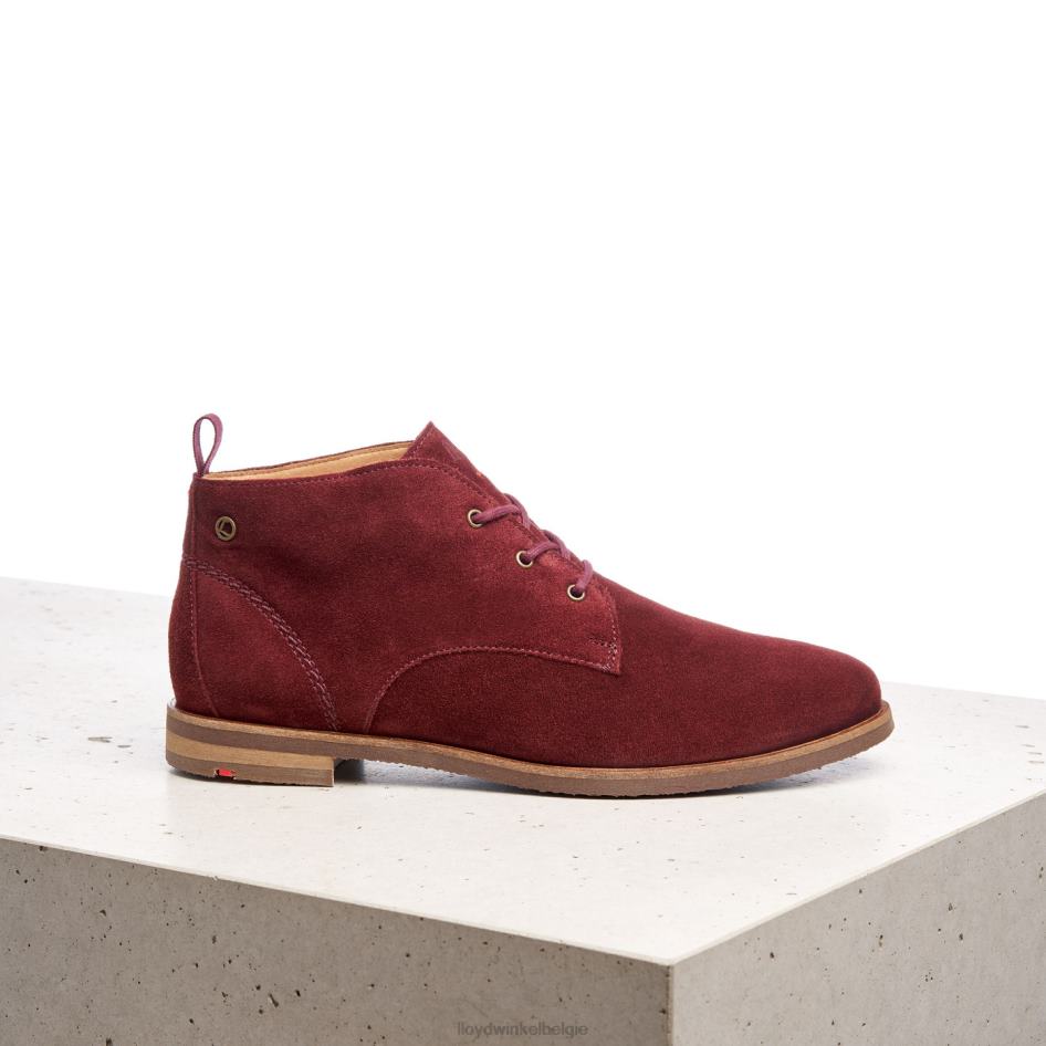 ademende enkellaarsjes vrouwen LLOYD rood schoenen ZJ6BL972