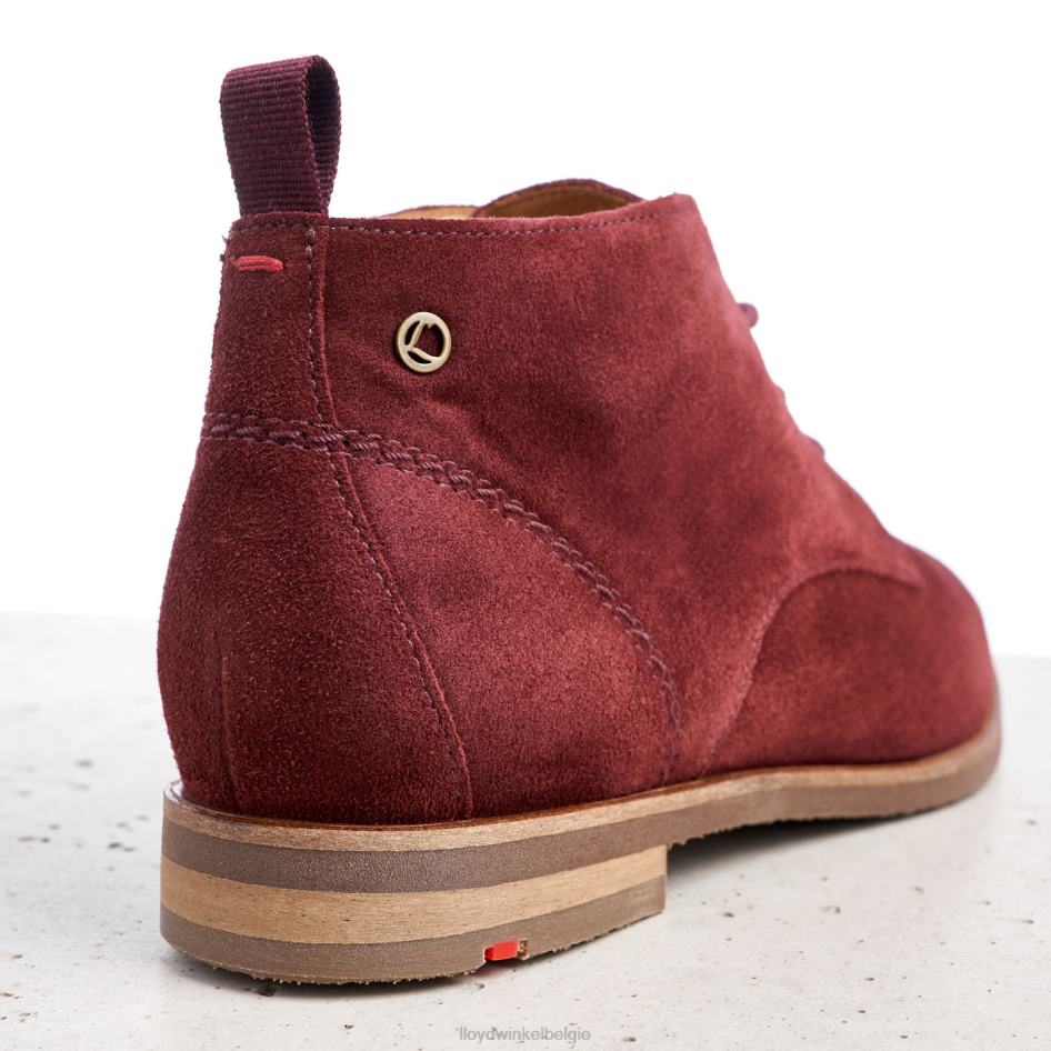 ademende enkellaarsjes vrouwen LLOYD rood schoenen ZJ6BL972