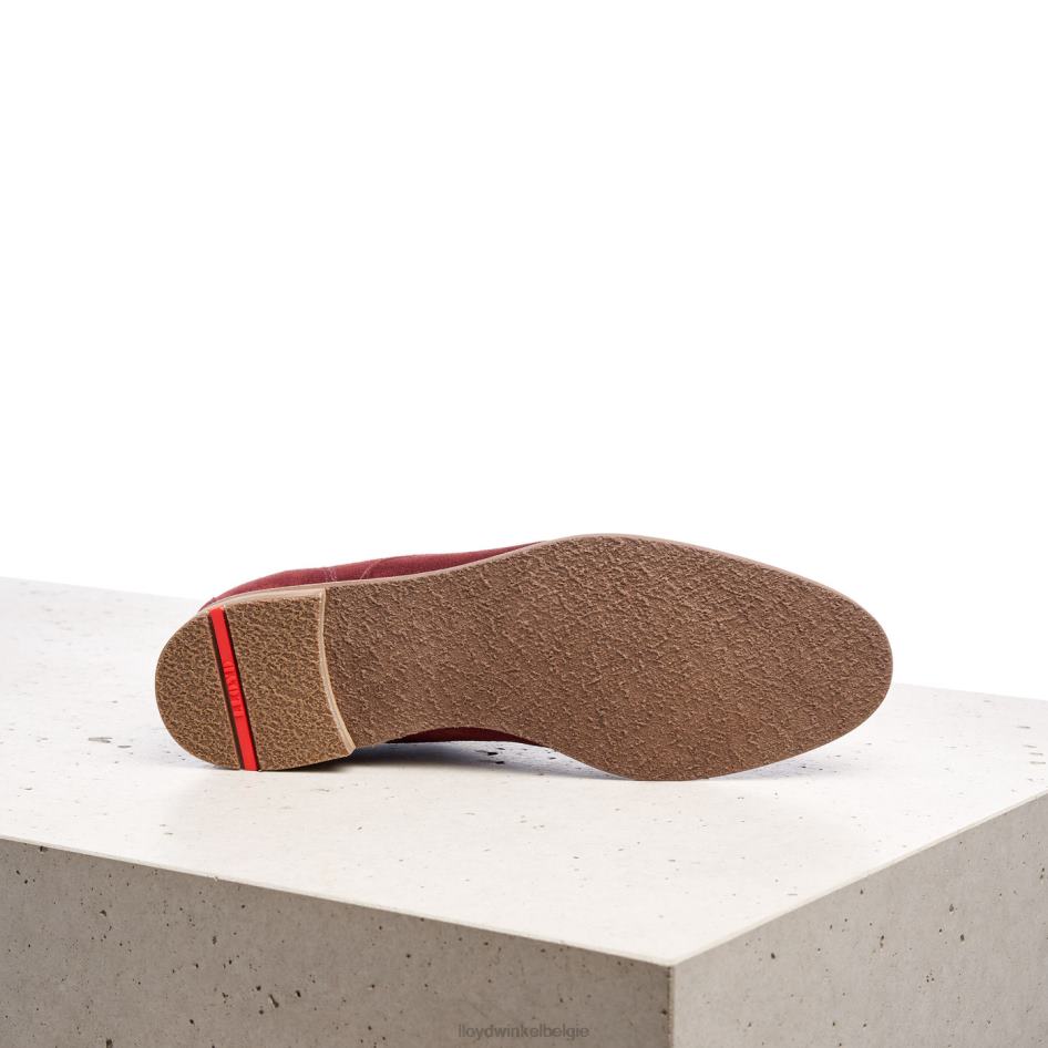 ademende enkellaarsjes vrouwen LLOYD rood schoenen ZJ6BL972