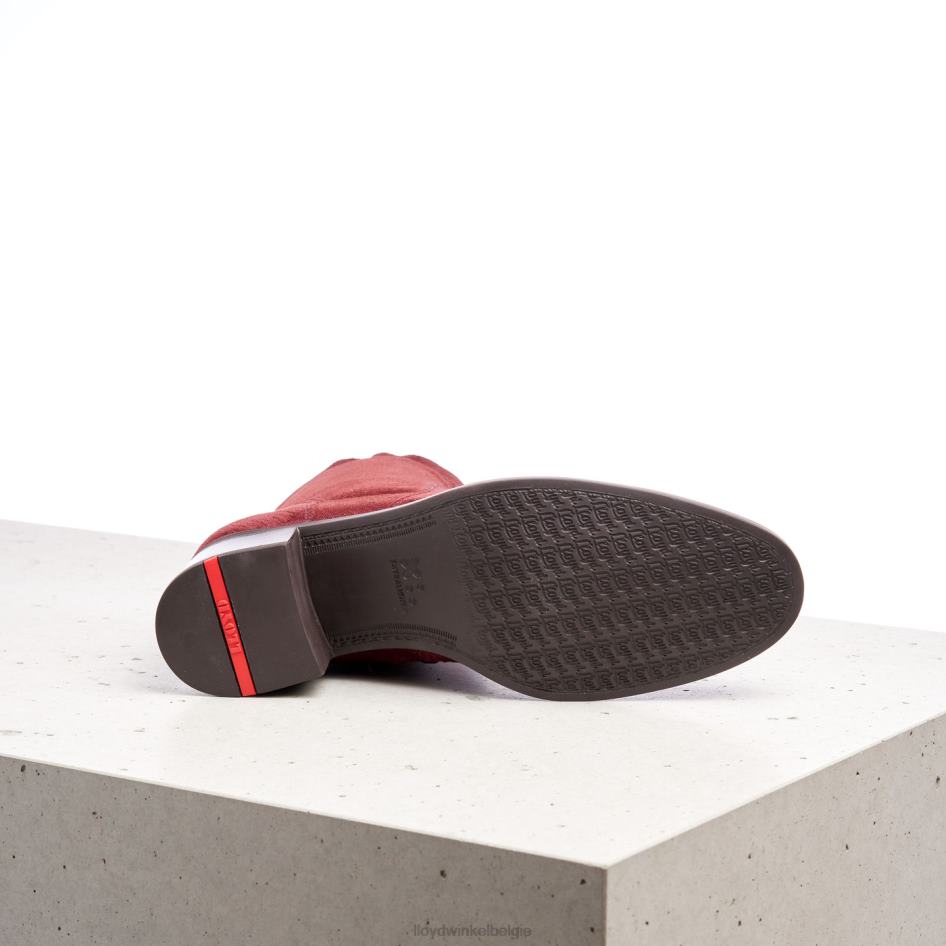 ademende enkellaarsjes vrouwen LLOYD rood schoenen ZJ6BL983