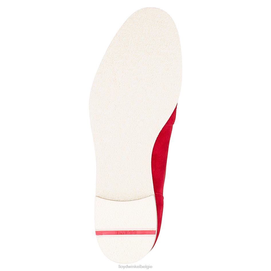 ademende enkellaarsjes vrouwen LLOYD rood schoenen ZJ6BL989