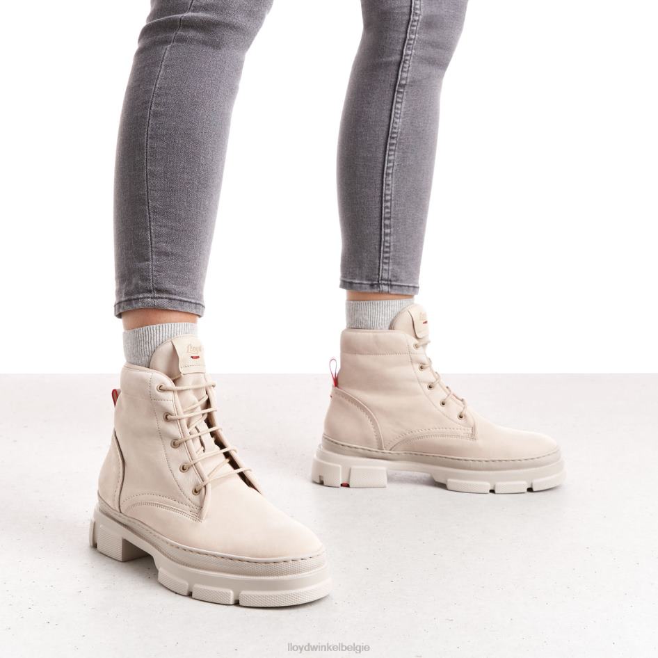 enkellaarsjes met lichte zool vrouwen LLOYD beige schoenen ZJ6BL956