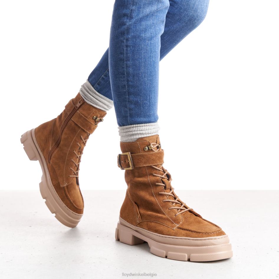enkellaarsjes met lichte zool vrouwen LLOYD bruin schoenen ZJ6BL938