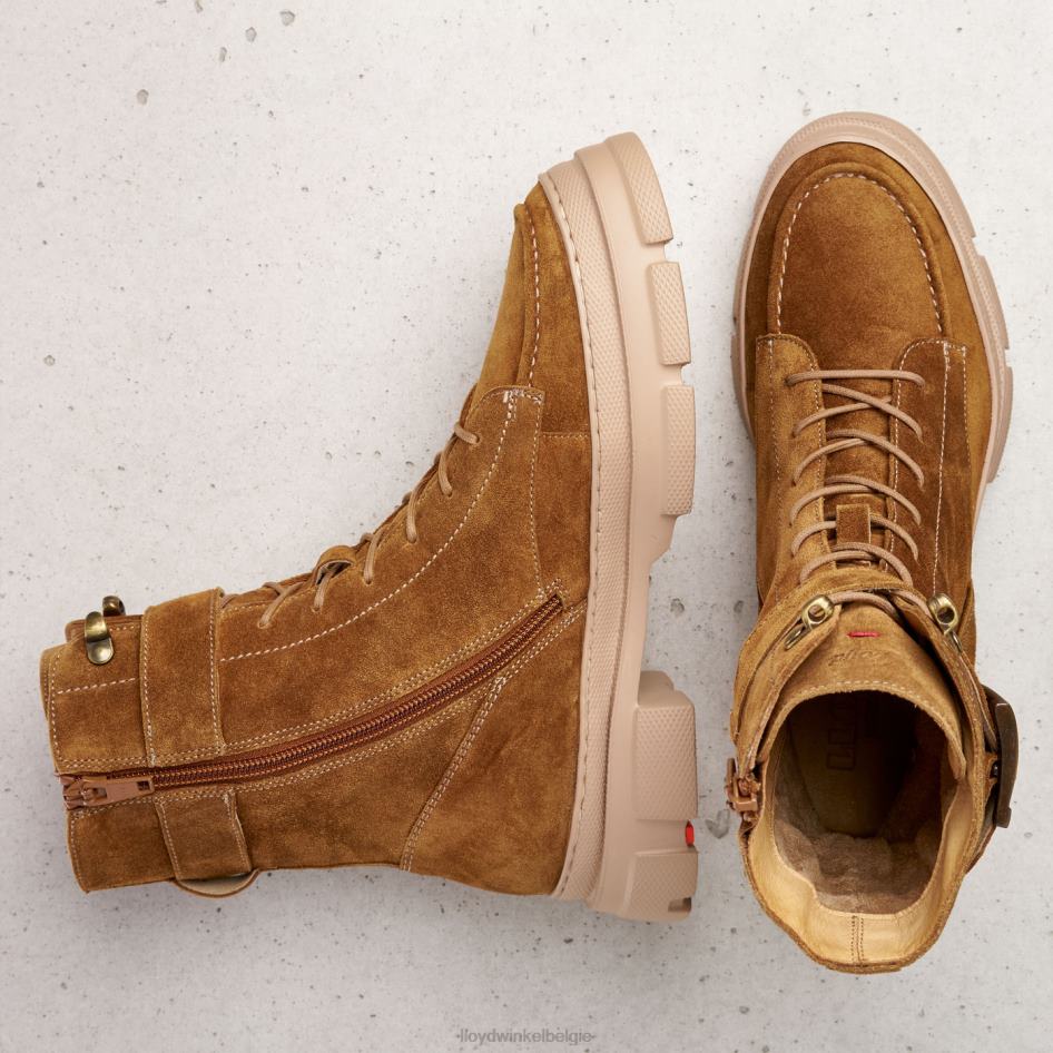 enkellaarsjes met lichte zool vrouwen LLOYD bruin schoenen ZJ6BL938