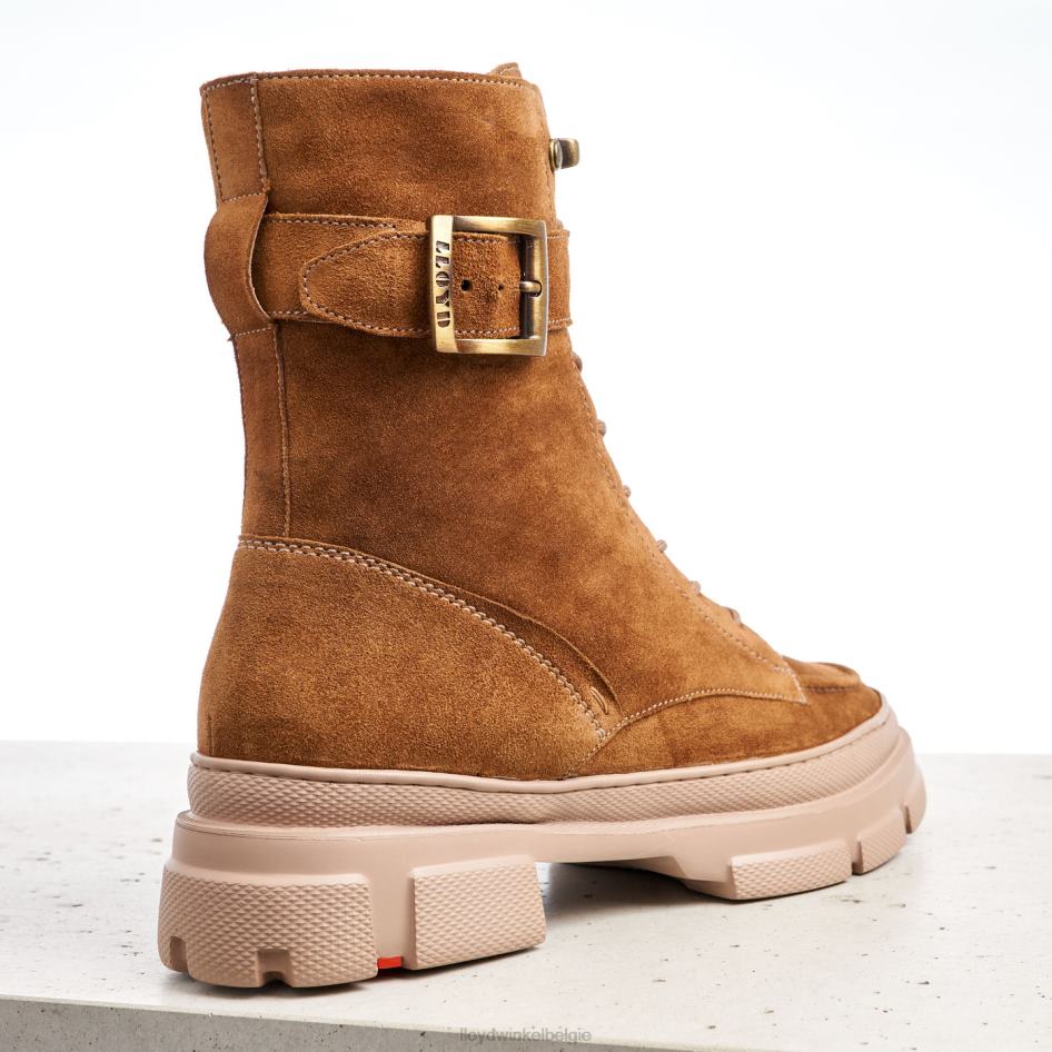 enkellaarsjes met lichte zool vrouwen LLOYD bruin schoenen ZJ6BL938