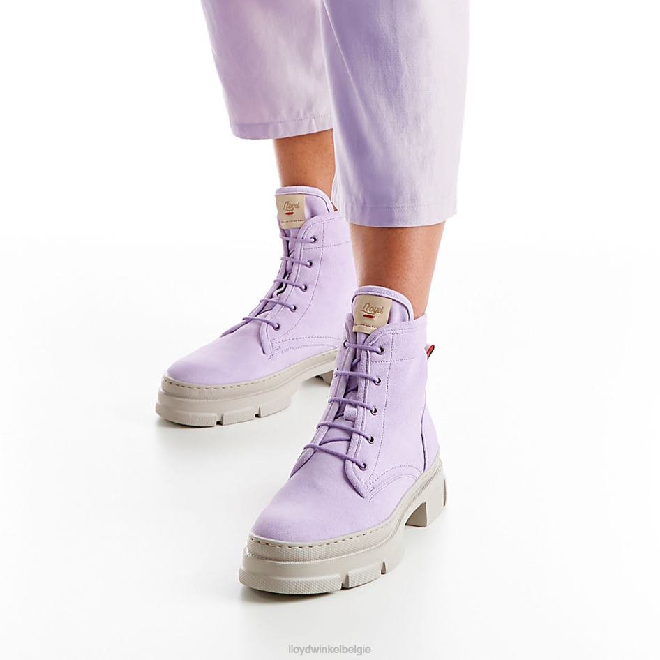 enkellaarsjes met lichte zool vrouwen LLOYD paars schoenen ZJ6BL917