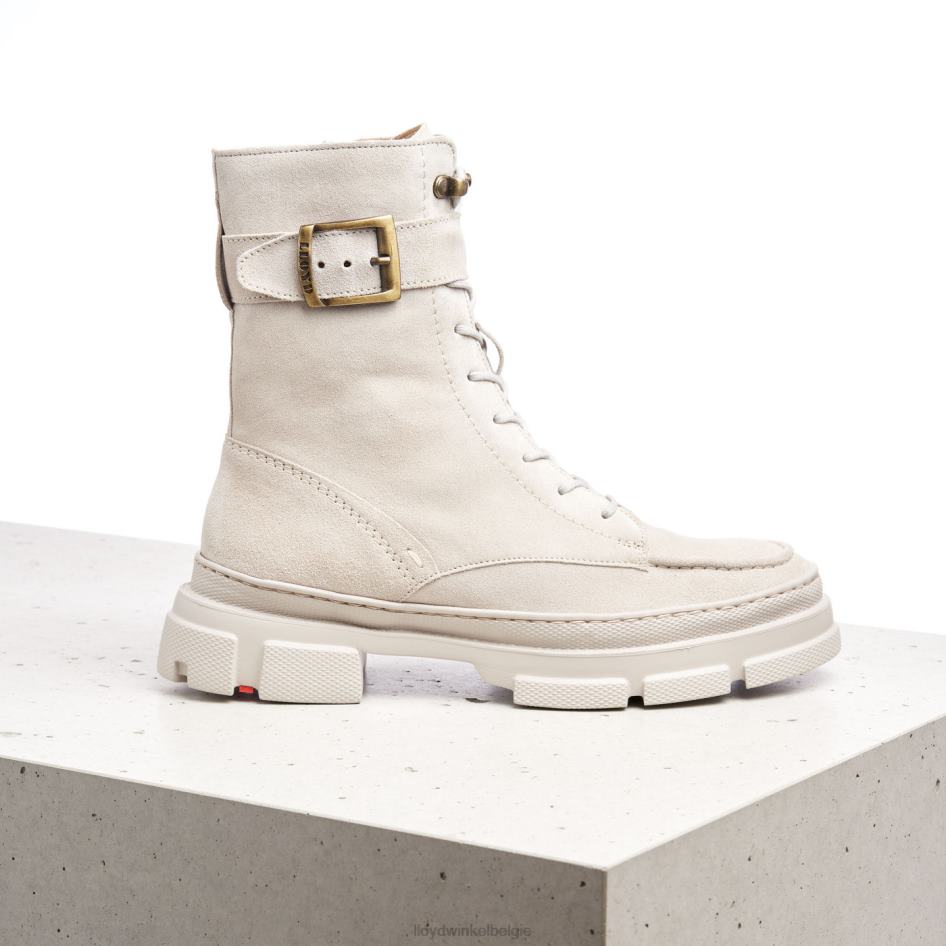 enkellaarsjes met lichte zool vrouwen LLOYD wit schoenen ZJ6BL950