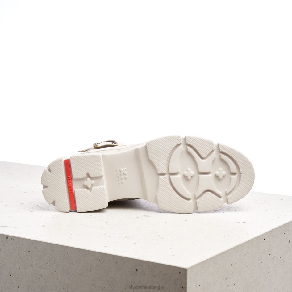 enkellaarsjes met lichte zool vrouwen LLOYD wit schoenen ZJ6BL950