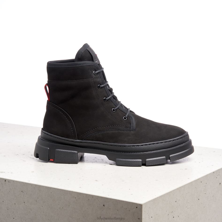 enkellaarsjes met lichte zool vrouwen LLOYD zwart schoenen ZJ6BL931