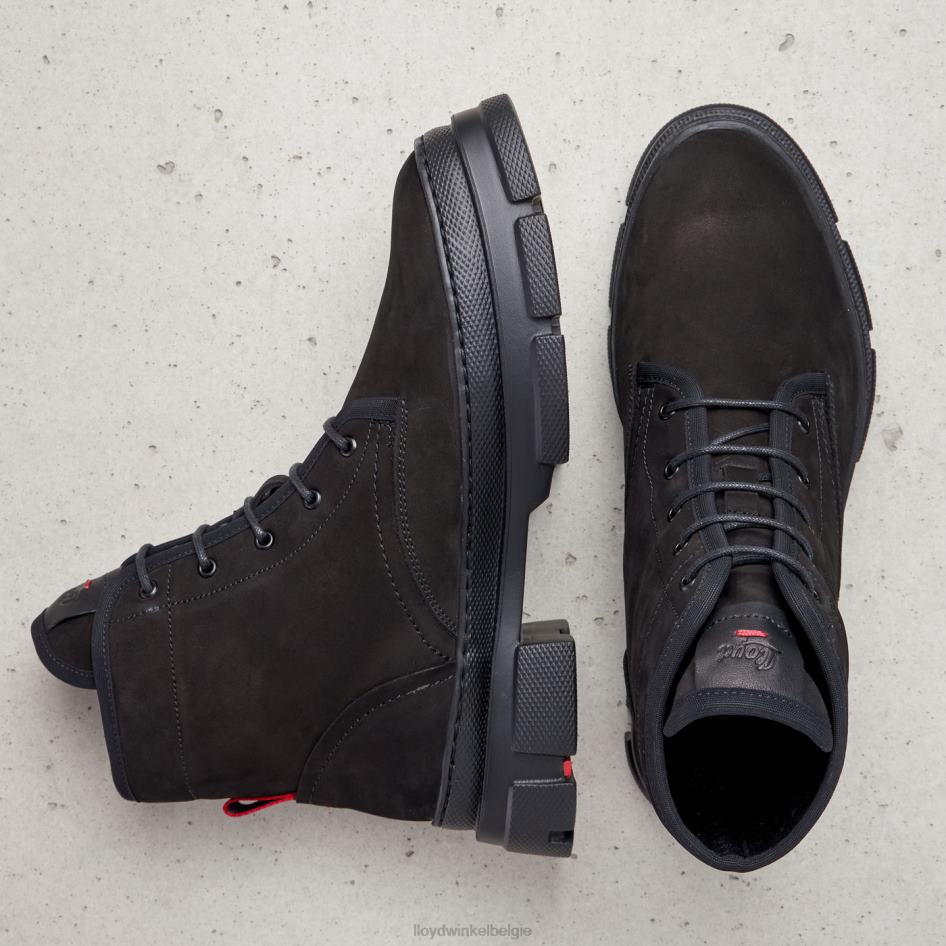 enkellaarsjes met lichte zool vrouwen LLOYD zwart schoenen ZJ6BL931