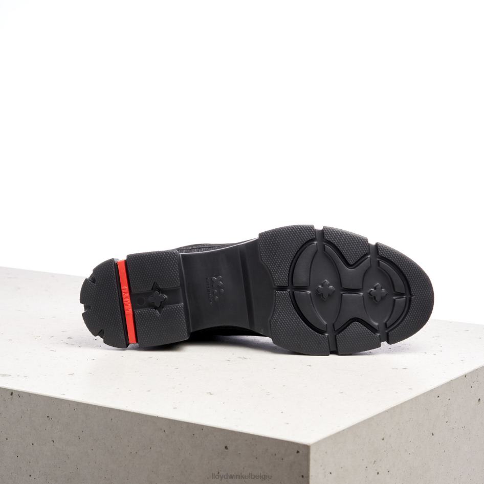 enkellaarsjes met lichte zool vrouwen LLOYD zwart schoenen ZJ6BL931