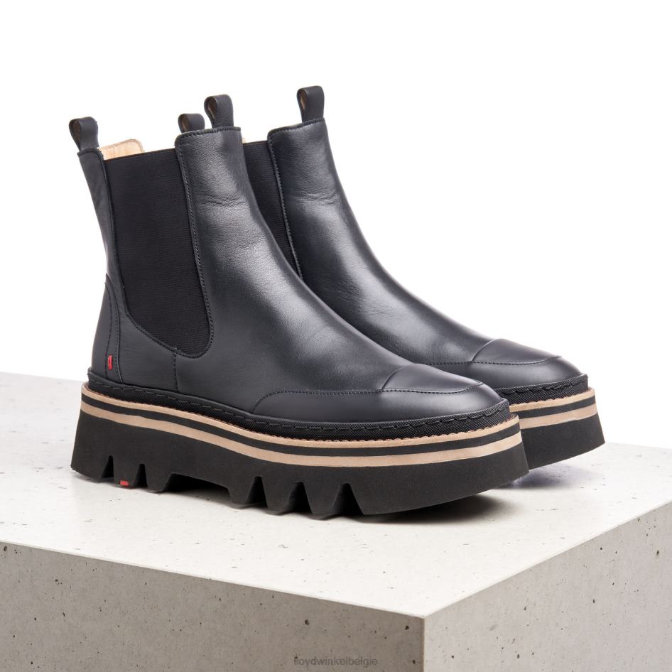 enkellaarsjes met lichte zool vrouwen LLOYD zwart schoenen ZJ6BL942