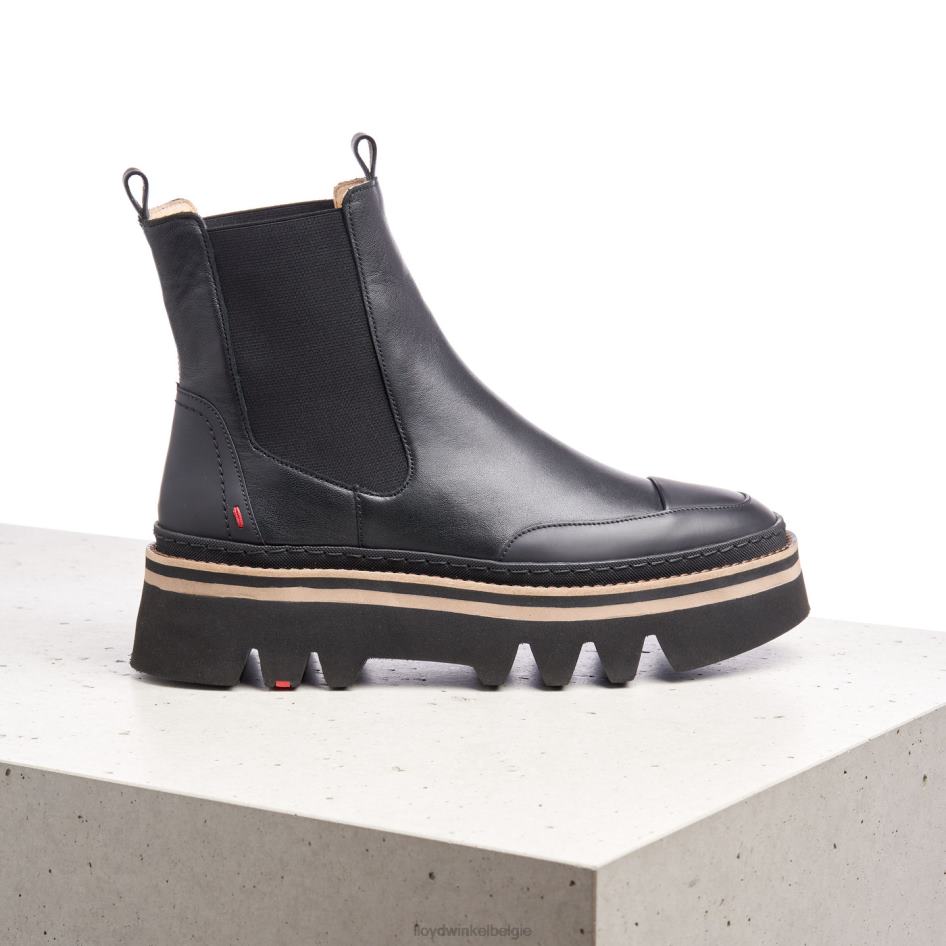 enkellaarsjes met lichte zool vrouwen LLOYD zwart schoenen ZJ6BL942