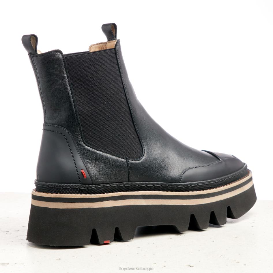 enkellaarsjes met lichte zool vrouwen LLOYD zwart schoenen ZJ6BL942